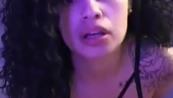 Gril On Periscope Gets Dirty And Has Nipple Slips