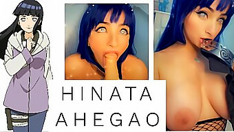 Hinata Ahegao'S Big Boobs And Hot Blowjob Skills In Action