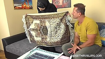 Hijab-Wearing Muslim Wife Gives Her Husband The Blowjob Of His Life