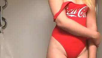 Homemade Masturbation With A Coca Cola Girl