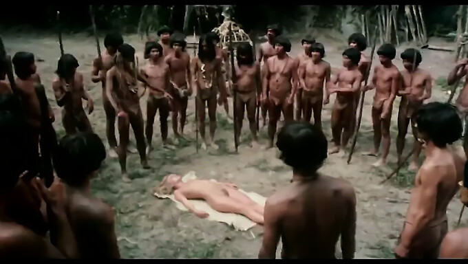 Laura Gemser And The Last Cannibals: A Hairy And Classic Movie Scene