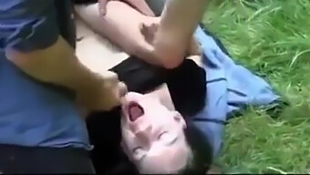 A Polish Girl Gets Naughty In A Public Park