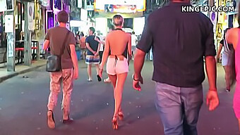 Un Turist Sexual Real Se Întâlnește Cu O Prostituată Thailandeză.