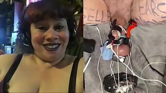 Mistress Smothers Her Slave With Electric Shock And Ballbusting