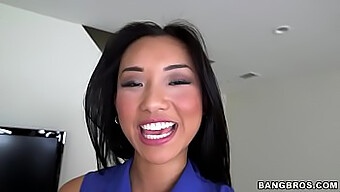 Asian Teen Alina Li Enjoys A Big Mouthful From Brannon Rhoades In Gay Porn