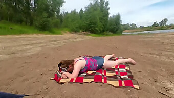 A Wife'S Wild Beach Blowjob