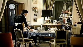 Experience The Thrill Of Friends' Secret Rooms In This Vintage French Porn