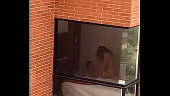 Cheating Wife Caught By The Window: Watch Her In Action