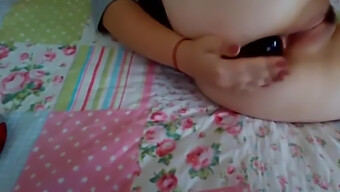 Amateur Russian Girl Masturbates With Dildo For A Cool Experience