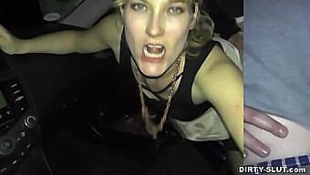 Wife Nicole Gets Her Ass Pounded In A Car Park