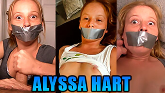 Alyssa Hart'S Varme Og Tunge Bondage-Scener Med Gaffatape