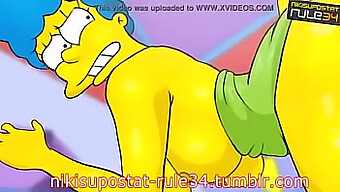 Sessione Di Sesso Anale Con I Simpson