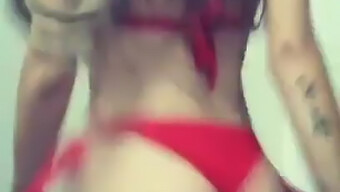 Watch Tata Rey'S Funky Dance And See Her In Red Panties