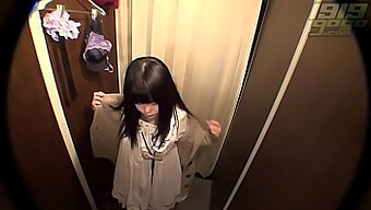 Cute Coed Gets Caught Changing Room Naked: A Hot Asian Teen'S Adventure