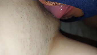 College Coed Gets Her Pussy Eaten By A Dirty Old Man In Homemade Video