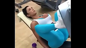 Foot Fetish In The Gym With Camellia