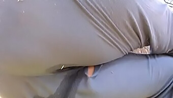 Milf Nicoletta'S Public Peeing And Pant Destruction