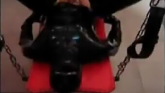 Femdom Mistress Uses Strapon To Dominate Latex Slave