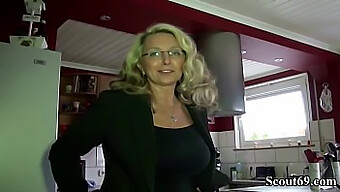 German Milf With Big Natural Tits Gets Fucked By Neighbor In Homemade Video