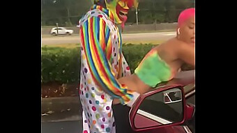 Jasamine Banks And Gibby The Clown'S Public Sex Adventure