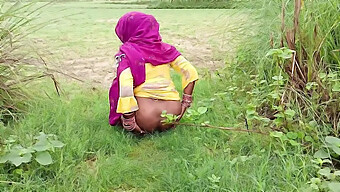 18-Year-Old Indian Step Sister Gets A Big Black Cock In Outdoor Sex