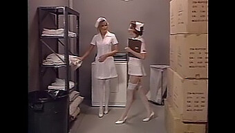 Teen (18+) Nurses In A Steamy Encounter