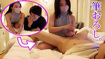 Handjob From A Young Japanese Boy - He Couldn'T Stop Squirting