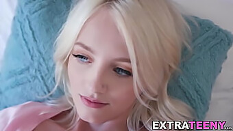 Small Girl Kate Bloom Receives A Big Cock And A Massive Facial