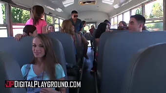 Kaci Lynn And Keiran Lee - Steer The Driver In A Busing Adventure